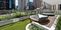 Luxury River View Apartments Brisbane CBD - Queens Wharf - spa