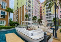 Seven Seas Côte d'Azur - Luxury Condominium ติดสระว่ายน้ำ ฟรีค่าไฟ ค่าน้ำ และอินเทอร์เน็ต จอมเทียน พัทยา - เปิดใหม่