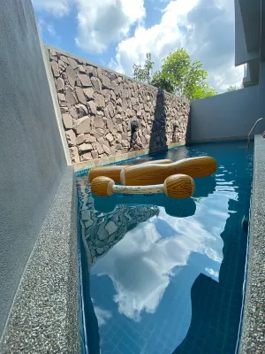 Luxury private pool villa beach walking distance - Villas