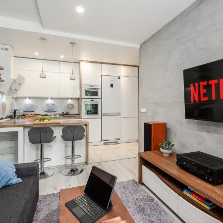 Lumina spacious apartments with parking in Warsaw