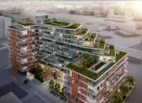 Modern 2 Bed Condo with AC and Parking Hotels in 