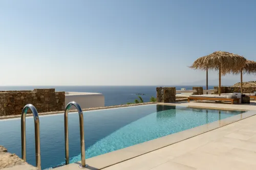 Summit of Mykonos - Mountain view