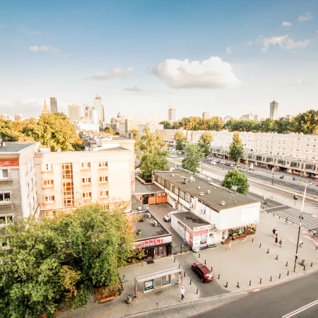 Nowolipki Studio, City Center Skyline View, WarsawStay Отели рядом с достопримечательностью «Беляны»