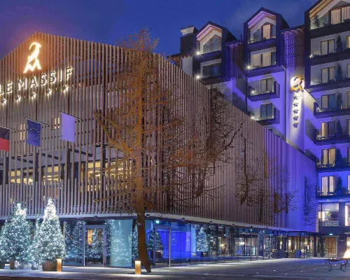 Le Massif Hotel & Lodge Courmayeur the Leading Hotels of the World Hotels near Pra Neyron