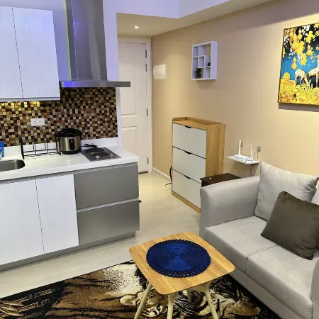 We Vibe, Azure Urban Resort Residences with man-made beach
