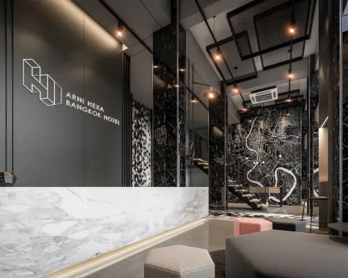 ARNI HEXA酒店在MRT三養 鄰近查楚里廣場商場（Chamchuri Square）的酒店