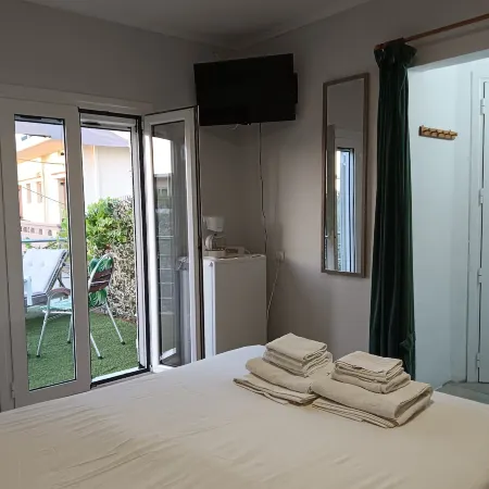 Spyros Apt.  Simple, cozy, comfortable, close to the beach