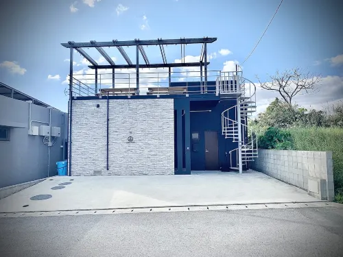 Cyclo Villa · JUNGLIA 15 mins, Churaumi aquarium 25 mins! Near beach and Kouri Island! Free BBQ unit