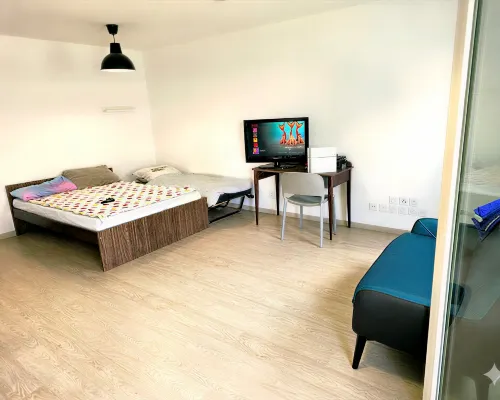 Modern Studio with Panoramic View - Geneva Tram 17 Hotels in Gaillard