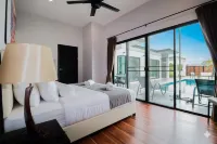 Modern pool villa nature garden and beach Pak Nam Pran - hua hin