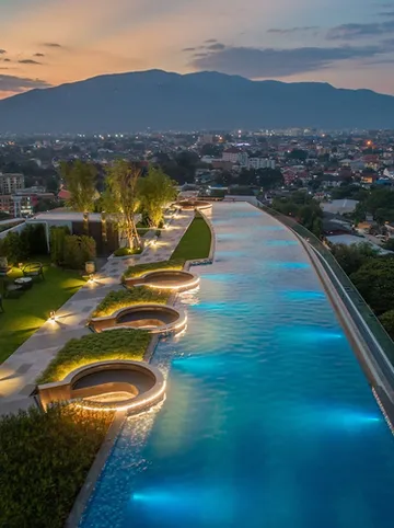 รูปภาพของBright &New Cozy 2BR Astra Sky River rooftop pool