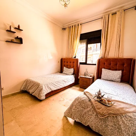 Chez Mams Guest House - Private Rooms in a Resort-Style Apartment Complex Hotel di Marrakech