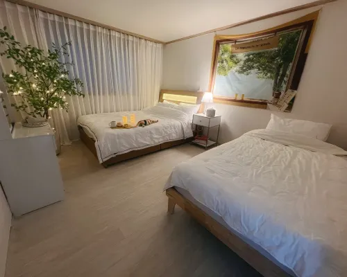 5 minutes by bus from Bucheon City Hall Station | 7 people | Parking | Long-term stay discount 春衣附近的飯店