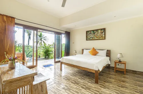 Villa Ume Tenang - غرفة مطلة على الجبل