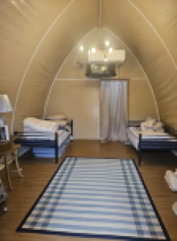 Nami Island campsite in Gapyeong