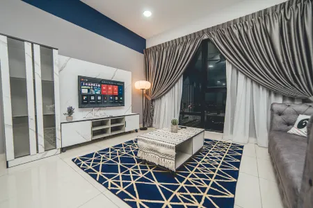 Retreat Blue 3BR  Mosaic Southkey Midvalley Отели рядом с достопримечательностью «Figure Museum Johor»