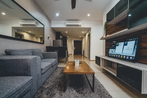 Encorp High Floor 1BR 3 pax Balcony Puteri Habour