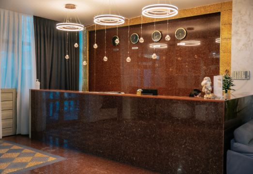 호텔 조식 전경