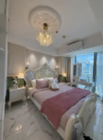 Luxury 2BR Deluxe Azure Resort Beachview Suite with Bathtub & Smart toilet