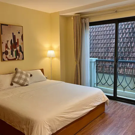 NhiênHouse*One-bed Apartment 20'fromNoiBaiairport Отели рядом с достопримечательностью «Тайхо»