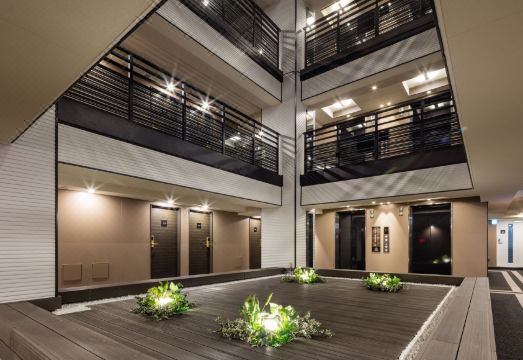 우에노 지역 호텔 전경