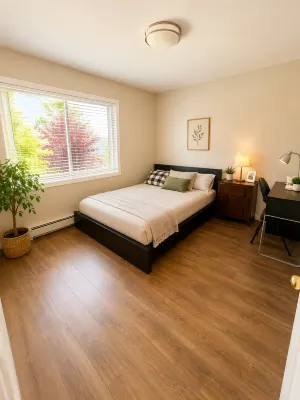 Centrally Located Quiet & Bright Suite
