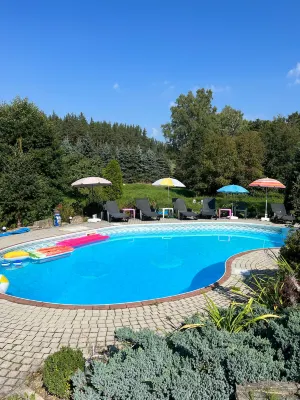 Forest Paradise - apartment 10km from Karlovy Vary - piscina