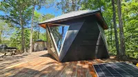 The Shroom Room | Romantic Dome with view near Smokies on Nolichucky River - Mountain view