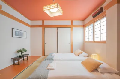 Travel Time・Pink Beach - Plum Luxury house: 33 min to KIX, 25 min to ITM,parking Hôtels à : Suminoe-ku