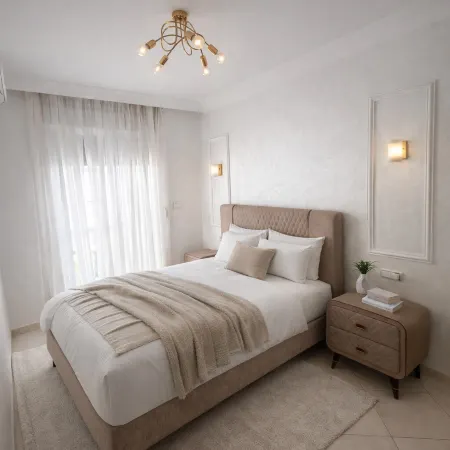 Dhajia Agadir | Modern 2BR Apartment, 10 Min Beach Hoteles en Agadir