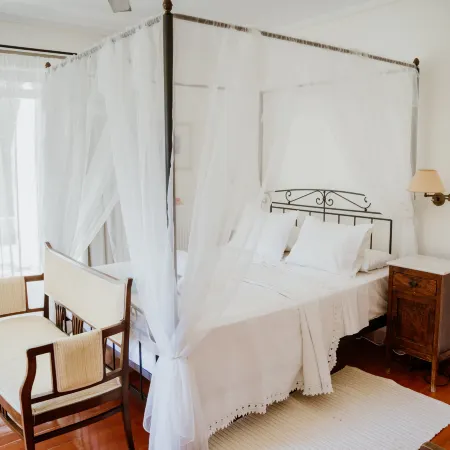 A Luxury Traditional Seafront Villa with amazing ambience and view in 15acre Olive Groove