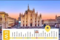 Welcoming flat near Prada 10 min from Duomo square - 3성급