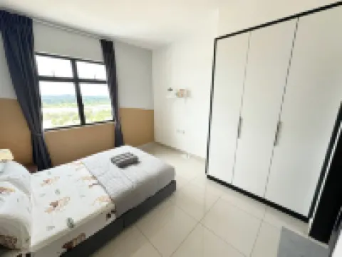 Desaru Meow Cat Theme 3BR HF[8pax] 2 Cpark+Netflix