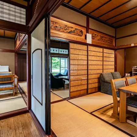 [With a private sauna] A relaxing inn in an old traditional house with a starry sky and a wood stove