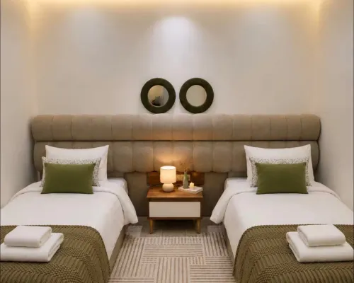 DHAJIA Morocco | Tilila Designer 2BR Hoteles cerca de Cité Essalam