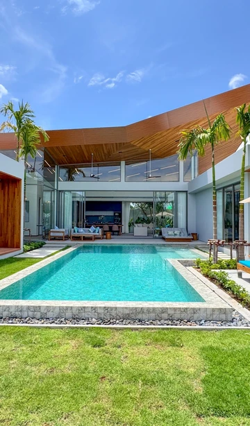 รูปภาพของเซนิธี ลักซ์ ─ วิลล่าหรูสไตล์โมเดิร์น 4 ห้องนอนในบางเทา | Warm Plus