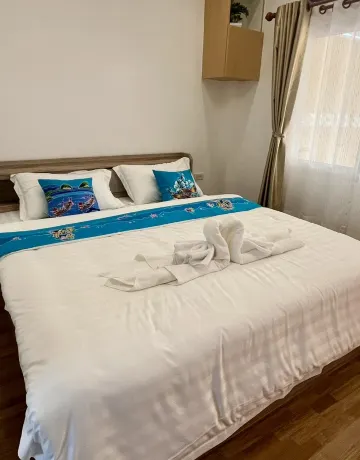 1 ห้องนอน เตียงใหญ่