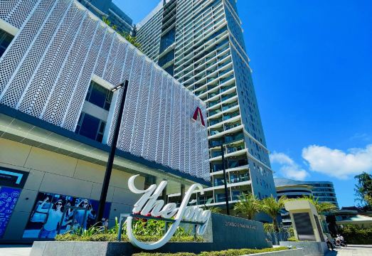 붕따우 숙소 내부 전망