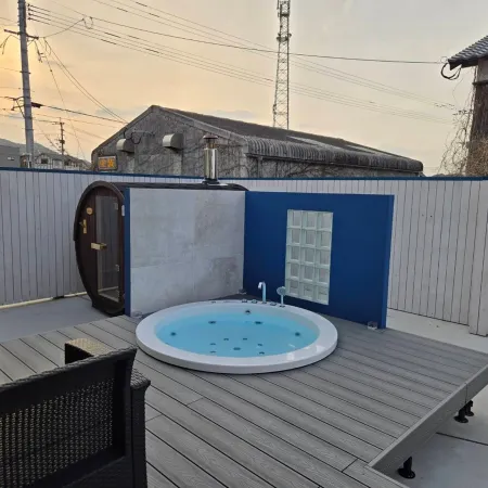 New! Unit 2, near Itoshima/Keya Beach | Villa with sauna, jacuzzi, and BBQ | Max 8 people