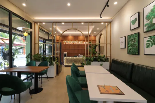 Qua đêm tại vịnh nhiệt đới trong phu quoc Các khách sạn ở Gành Dầu