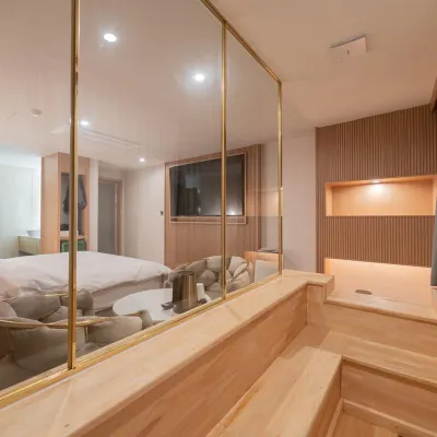 Busan Jeonggwan Denbasta Hotel Jeonggwan Catholic Church周辺のホテル