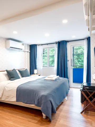 รูปภาพของบลูเฮ้าส์ 191 โฮมเทล 5นาที จากบีทีเอสสะพานตากสิน