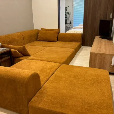 NEW! 1BR 아파트, 후쿠오카 공항 접근 가능, 관광에 이상적 (최대 4명) 레벨 5 스타디움 주변 호텔