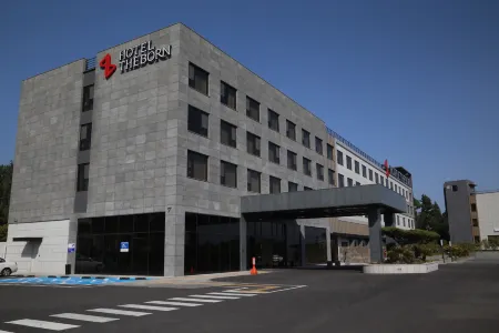 Hotel Theborn Jeju Отели рядом с достопримечательностью «Bonte Museum»
