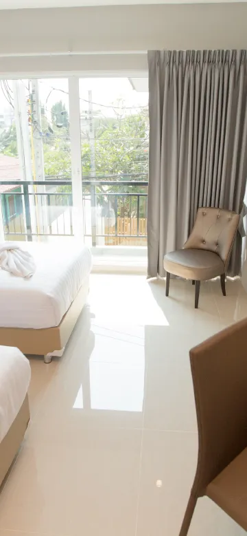 ห้องดีลักซ์ เตียงแฝด