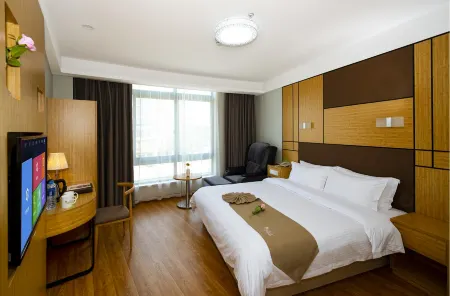 Green skin tree Hotel (Qianwang street, Lin'an, Hangzhou) Отели рядом с достопримечательностью «Zhejiang A & F University Yijin Campus»