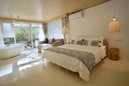 Baifangzi Guesthouse Отели рядом с достопримечательностью «Port of Fangcheng (Gangqu 16th Road)»