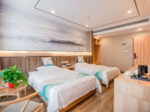 广元君辉酒店 - 豪华双床房