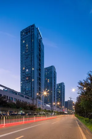 Xana Hotelle Hotel (Xiangtan High-speed Railway North Station Hunan University of Science and Technology) Отели рядом с достопримечательностью «Hunan University of Science and Technology Gymnasium»