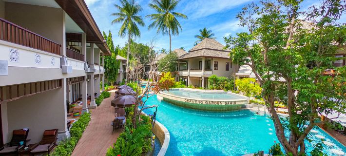 Chaweng Garden Beach Resort Hoteles en Ko Samui